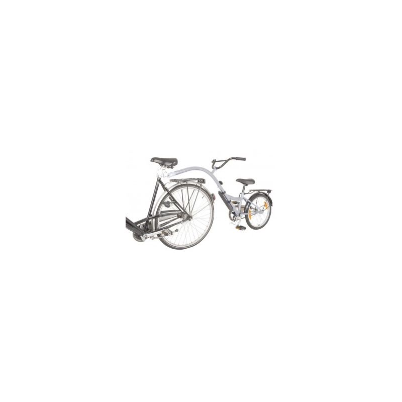 Troisième Roue Trailer Bike Gris